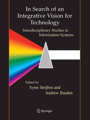 cover image of In Search of an Integrative Vision for Technology